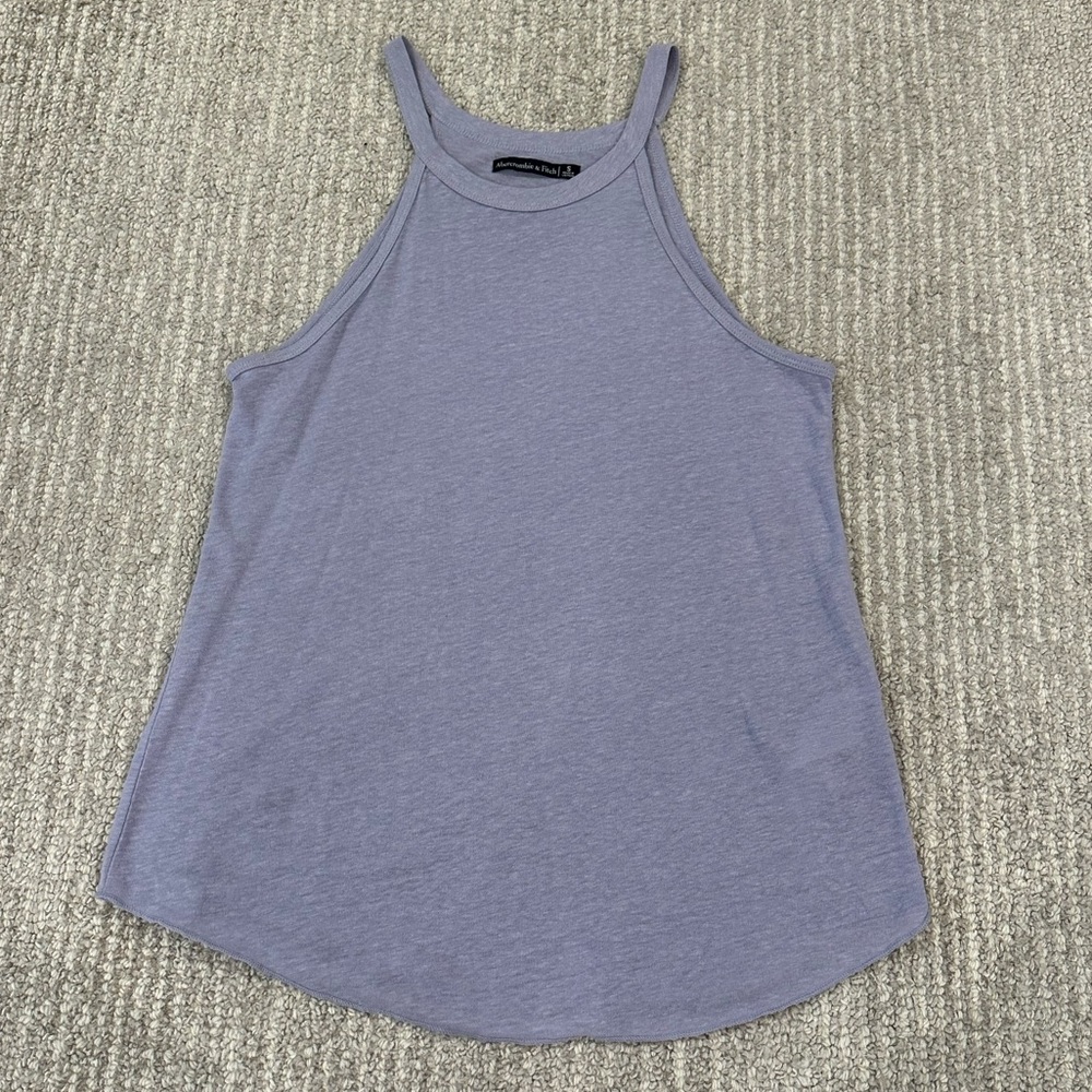 Abercrombie & Fitch Women's Purple Tank Top